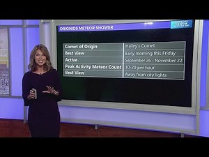 Meteor shower tonight and early tomorrow