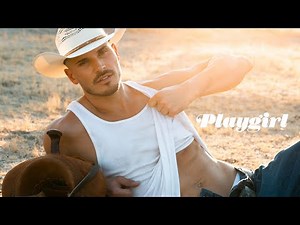 Gleb Savchenko • PLAYGIRL: December 2024 • Behind the Scenes