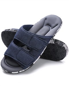 [Hot Item] Corifei House Slippers for Men with Arch Support Indoor Slides Rubber Sole
