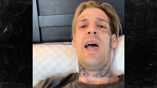 Aaron Carter's GF Arrested for Domestic Violence, Allegedly Told Him She's Pregnant