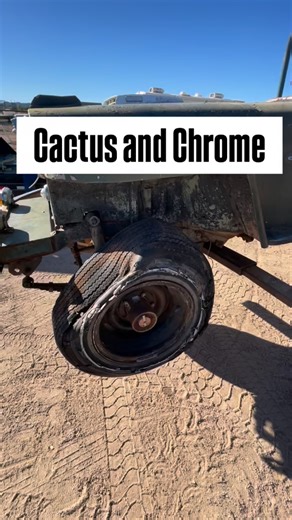 Our Ford (script) GPW with cactus growing on the floorboard and lots of chrome 🔥 🌵 #lowrider #ford #gpw | Superior Willys