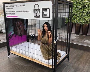 Cannes 2018: Why was Mallika in a cage?