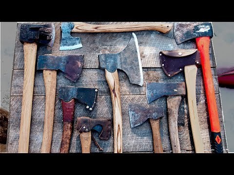 My Top 3 Axes for Bushcraft and Building a Log Cabin