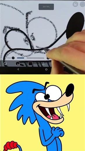 Funny Blue Snake Cartoon Animation Singing Like Freddie Mercury