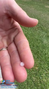 The Sun shower and hail at Greenbank just before video credit:- Julie not for media use | SEQ Weather