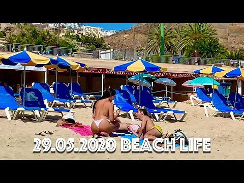 Gran Canaria Playa de Amadores Beach Life is Back 🏖