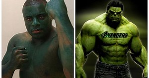 Bỗng dưng biến thành... Người khổng lồ xanh