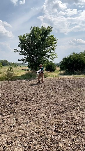 ##crimsonclovercovercrop summer planting. Pray for rain! #keepitcovered #soilhealthmatters #farmsteadcheese #farminginillinois #regenerativeagriculture | Prairie Fruits Farm & Creamery