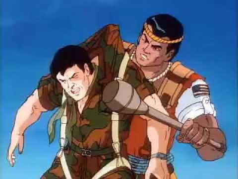 GI Joe Falcon meets Sgt Slaughter and his Marauders