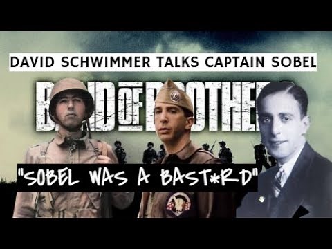 David Schwimmer Talks About His Role As Captain Sobel In Band of Brothers