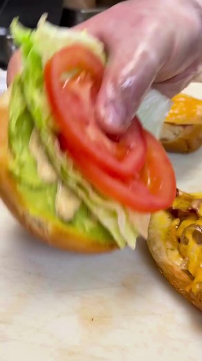 Sink your teeth into thie Cali burger perfection! Visit us today and taste the difference🍔 #caliburger #burgerspecial #burgerinsta #juicyburger #sandiegoeats | Funky fries & Burgers