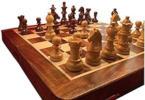 ChessCentral Magnetic Travel Wood Chess Set