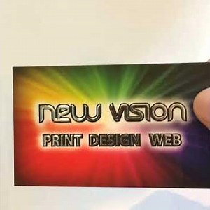 EMBOSSED FOIL BUSINESS CARD