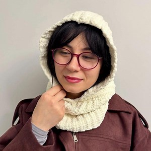 Crochet Turtleneck Hoodie Pattern, Easy Chunky Balaclava Hooded Cowl, Beginner-friendly Winter Hood - Etsy