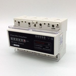 [Hot Item] DIN Rail Three-Phase Meter, Space-Saving Design for Factory Power Distribution Monitoring