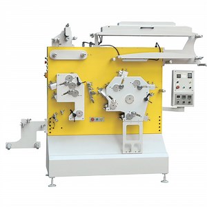 [Hot Item] Letterpress Flexographic Printer Taffeta Ribbon Flexo Fabric Label Printing Machine