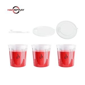 [Hot Item] Spray Gun Cup System Paint Mixing Cups Quickly Mix The Two Coatings
