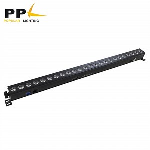 [Hot Item] Bar KTV Effect LED Stage Lights RGBW Color Mixing 24X12W LED Wall Wash Light Linear Bar Light