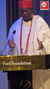 HRH Igwe Nnaemeka Alfred Achebe, the Obi of Onitsha speaking at the Ford Foundation CSW69 Side Event. #wfm917 #csw69 #women #fordfoundation | WFM 91.7 | Facebook