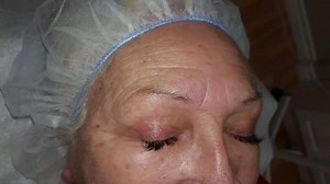 Im so in love with this charming loving woman 💘❤ #eyebrows #eyebrowsonfleek #browsonfleek #microbladingmontreal #microblading #permanentmakeup #coveruptattoo #cosmetictattoo #cosmetics #tattoo #facetattoo Facebook page: Maquillage Permanent Mtoi 💋 | Iblushink Studio