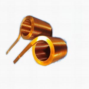[Hot Item] Customized Turns Winding High Frequency Toroidal Conductivity Flat Copper Coil Magnetic Flat Copper Coil with Coating