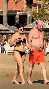 🇹🇷 Side Beach Antalya Travel. Sunny day at the Beach #1542 #side #turkey #beach