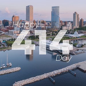Happy 414 Day, Milwaukee! We're proud to call this city home. 💙 | MKE - Milwaukee Mitchell International Airport