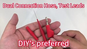 12pc Multimeter Test Leads,Test Leads with Alligator Clips,Test Hook,Banana Plug Leads,Telescopic Testing Hook,Suitable for Fluke, Kaiweets, Innova Multimeter, Voltmeter, Clamp Meter