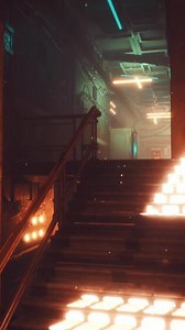 interior of abandoned old motel