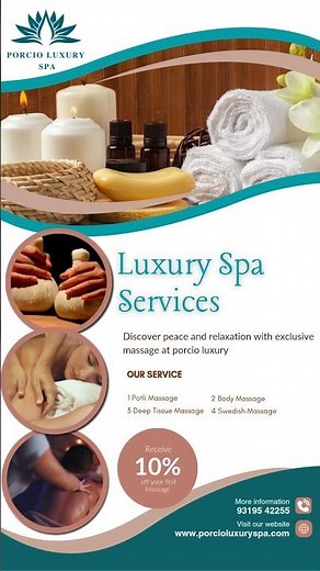 Couple Massage Bliss at Porcio Luxury Spa