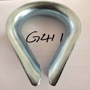 [Hot Item] Galvanized Us Type G411 Wire Rope Thimble