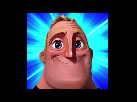 Mr. Incredible happy face meme