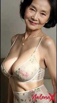 Natural Older Asian Woman beauty. Over 60 " Cho "
