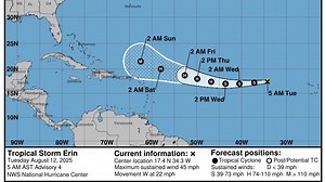 Tropical Storm Erin expected to become Category 3 hurricane. What can Florida expect?