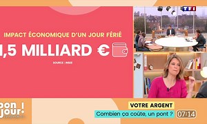 Bonjour ! La Matinale TF1 - Combien ça coûte, un pont ?