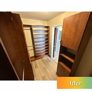 7.3K views · 21 reactions | Say goodbye to your wire rack and hello to a beautiful built-in from Closets by Design! ⁣ This underutilized closet received an exceptional makeover with a beautiful system installed by Closets by Design Columbus - check out the transformation. ⁣ #ClosetsbyDesign #HomeOrganizers #CustomStorage #HomeSolutions #GetOrganized #StayOrganized | Closets By Design | Facebook