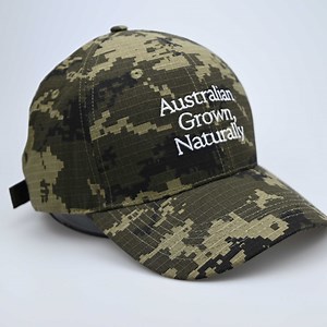 [Hot Item] Custom Camo 6 Panel Structured Green Camouflage Colour Baseball Caps Hat