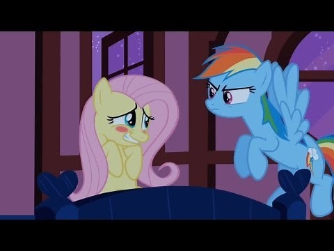 Fluttershy - Fluttershy blushes
