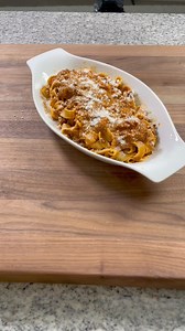 Turkey's bolognese with fresh tagliatelle. It looks sooo good! #bolognese #recipe #cooking | Not Another Cooking Show