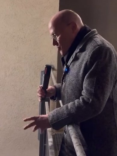 Gregor Gysi über die Kälte und einen guten Abend
