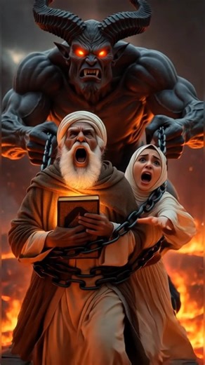 The Bridge of Faith: Shadows of the Abyss 🕋✨ | AkhiraVista #Shorts