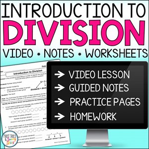 2x1 Digit Division Worksheets - Differentiated Worksheets Word Problems