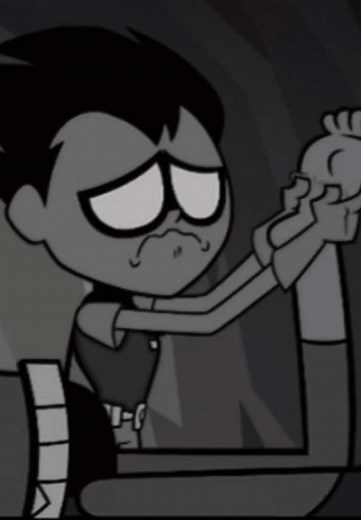 And this lunatic is their leader #teentitans #robin #teentitansgo #fypp