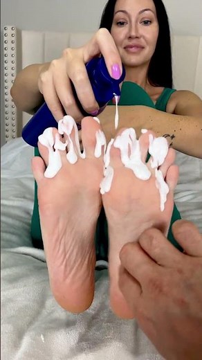 💦 Too Much Lotion? Soles & Toes Self Care with a Tickle Twist | #FootCare #TickleASMR #FootTickle