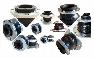 [Hot Item] Flanged Connector Coupling Pipeline Bellows Compensator EPDM Flexible Rubber Expansion Joint