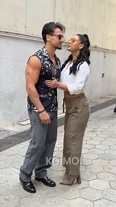 3K views · 17 reactions | Awee❣️ Tiger Shroff gets a cute cheek kiss from sister Krishna Shroff at the MMA fitness launch! 﫶 #tigershroff #krishnashroff #brothersisterlove #bollywood #koimoi | KoiMoi.com | Facebook