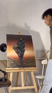 Rizki Silitonga, an Indonesian artist, shows solidarity by drawing the map of Palestine.️ | The Inside - Palestine | Facebook