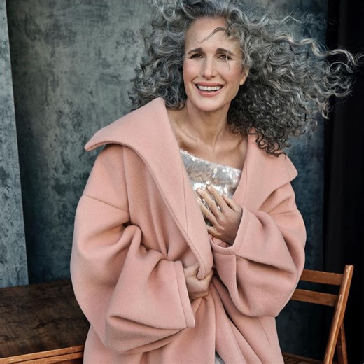 13K views · 772 reactions | There is a beauty to aging that we don’t recognize. Often  we diminish women because they have lines or wrinkles, which is the normal process of aging. We don’t recognize the deeper beauty time has created in the depth of our eyes. When we see the beauty of wisdom, we see a life well lived and the gift of being able to love unconditionally. I’m so grateful to represent women of a certain age, saying we are glamorous, relative and have a seat at the table. | Andie MacD