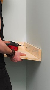 Secret Corner Shelf Storage | Crafty Panda