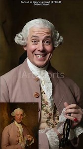 Portrait of Henry Lambert (1780-81) - Gilbert Stuart